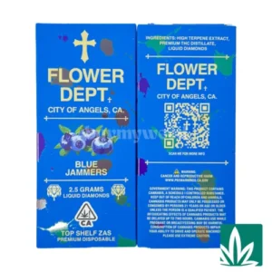 Flower Dept Liquid Diamond Disposable (2.5g) – Blue Jammers