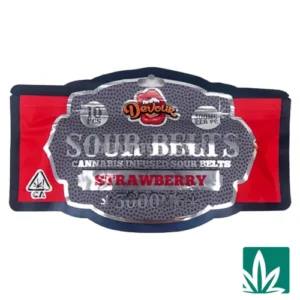Devour Sour Belts (3000mg) – Strawberry