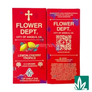 Flower Dept Liquid Diamond Disposable (2.5g) – Lemon Cherry Tropics